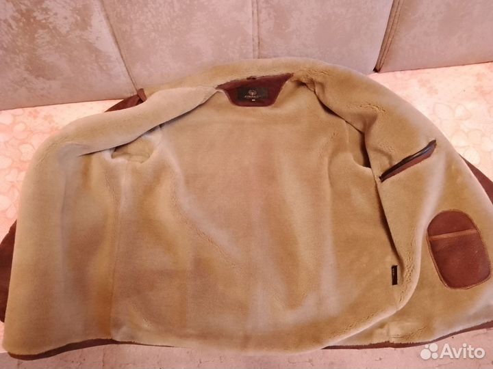 Дубленка натуральная мужская размер 4XL