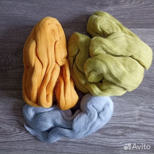 Шерсть для валяния тонкая