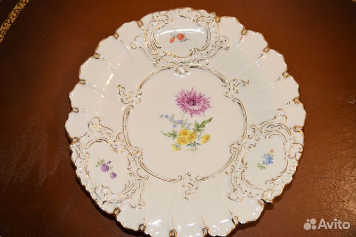 Тарелка декоративная Meissen (Мейсен)