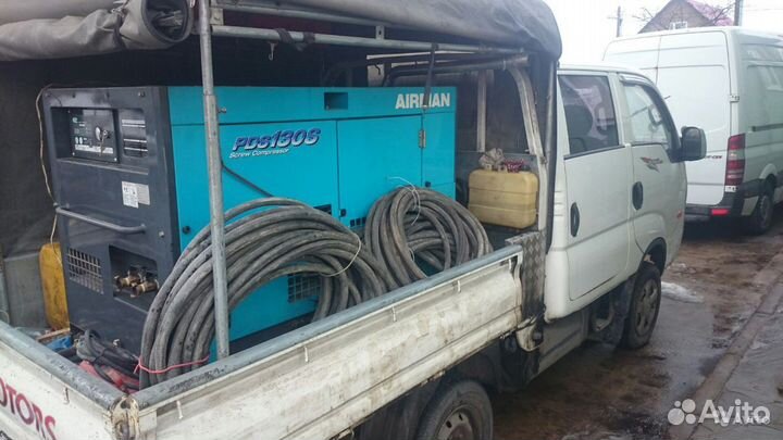 Аренда компрессора: молотки, бетоноломы, продувка