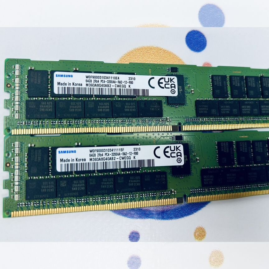 [M393A8G40AB2-CWE] Ddr4 64gb Ecc Reg Samsung M393a8g40ab2-Cwe