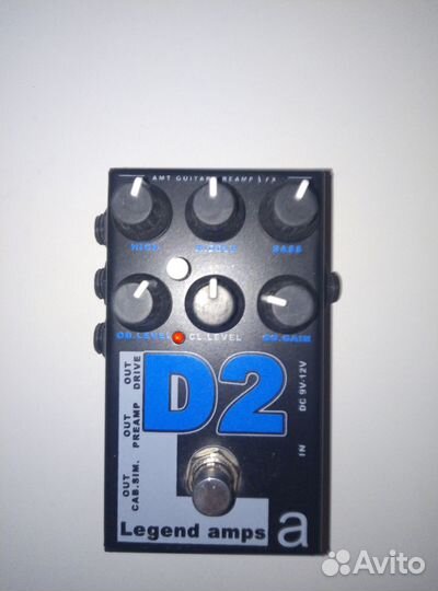 Гитарный преамп AMT D-2 Legend Amps 2