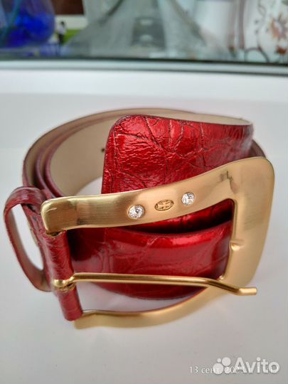 Ремень женский натуральная кожа италия