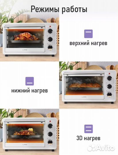 Мини печь духовка