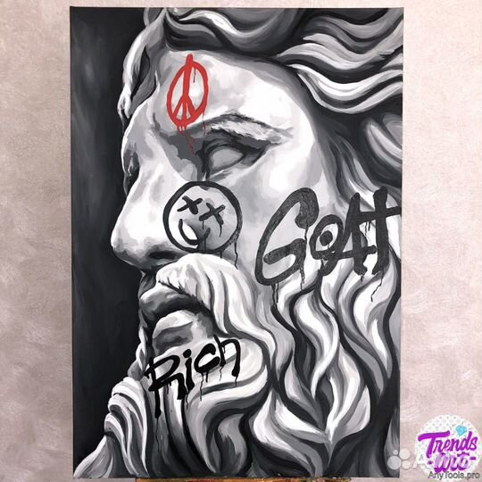 Картина Скрудж Макдак Дональд Дак Alec Monopoly