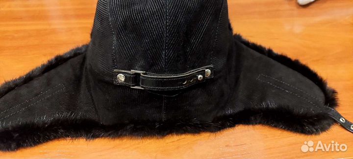 Норковая шапка мужская 60 размер