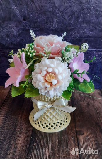 Букет из мыла