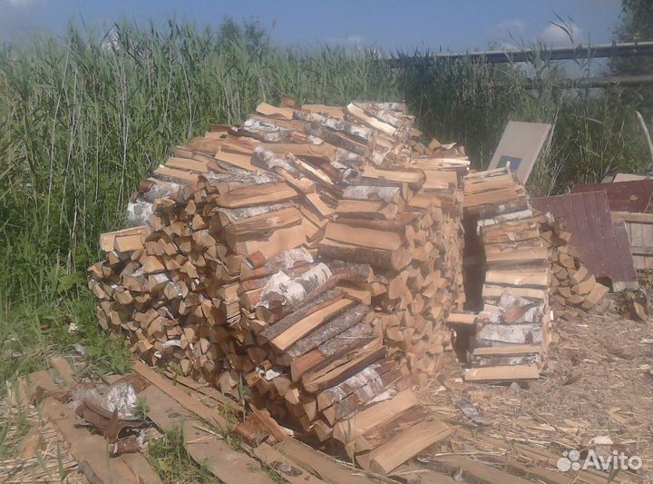 Сухие березовые дрова