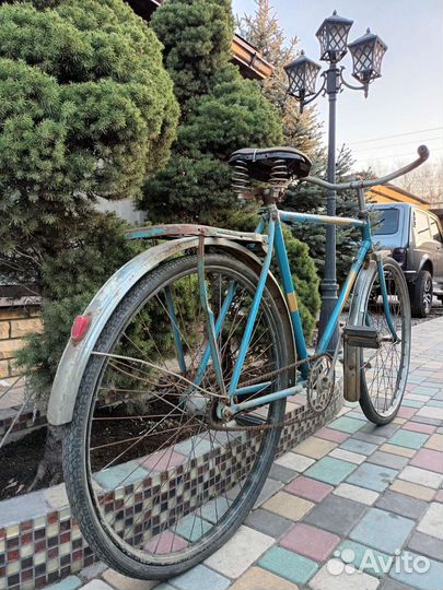 Старинный велосипед 