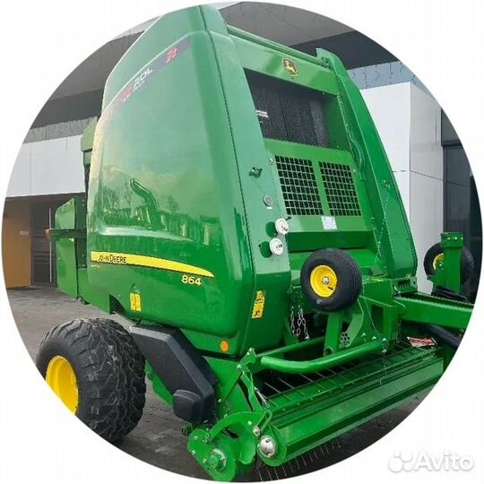 Пресс-подборщик John Deere 864, 2016