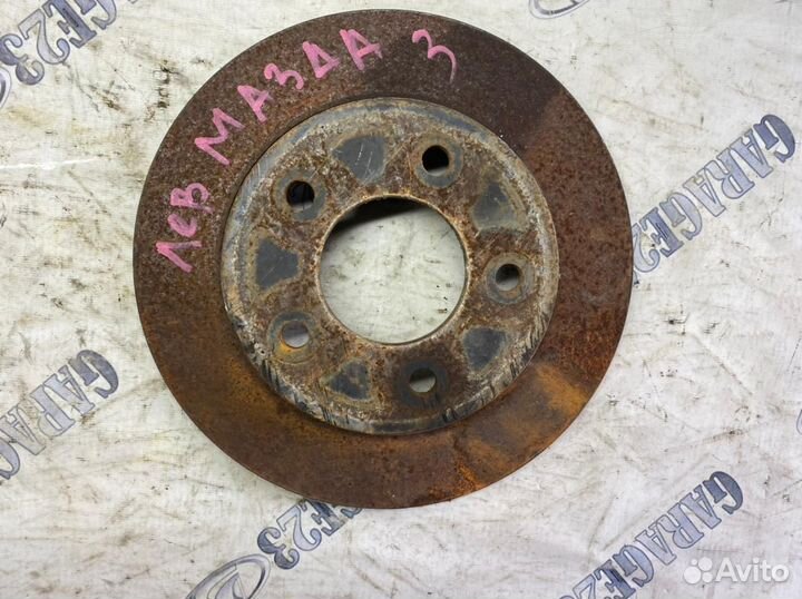 Тормозные диски левый Mazda 3