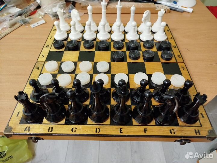 Шахматы, шашки СССР