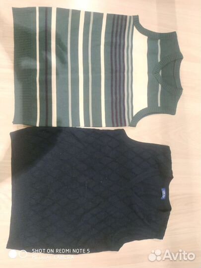 Жилет подростковый школьный костюмный