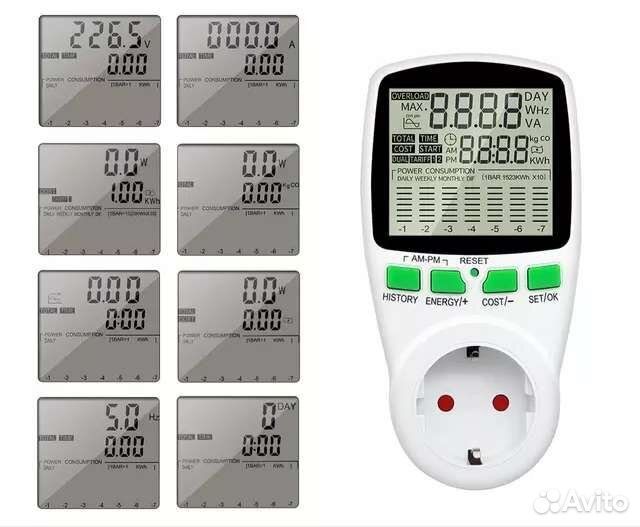 Счётчик электроэнергии амперметр ваттметр