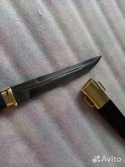 Казачий пластунский нож Дамаск