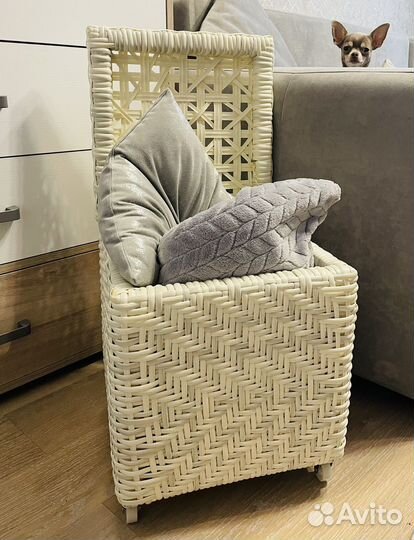 Корзина из ротанга