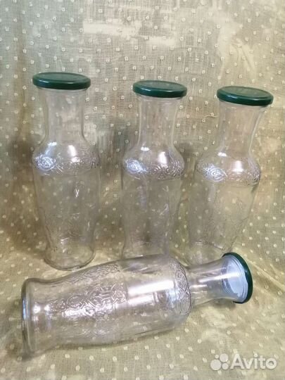 Бутылка стеклянная