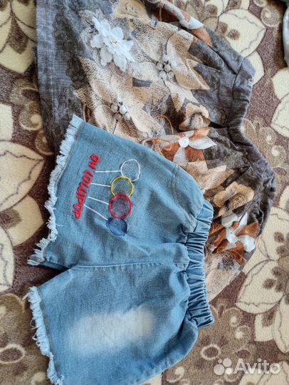 Вещи пакетом для девочки 122