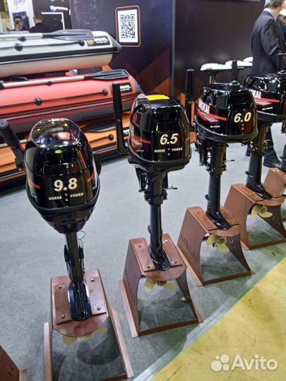 Лодочный мотор хангкай 9.8. Новый