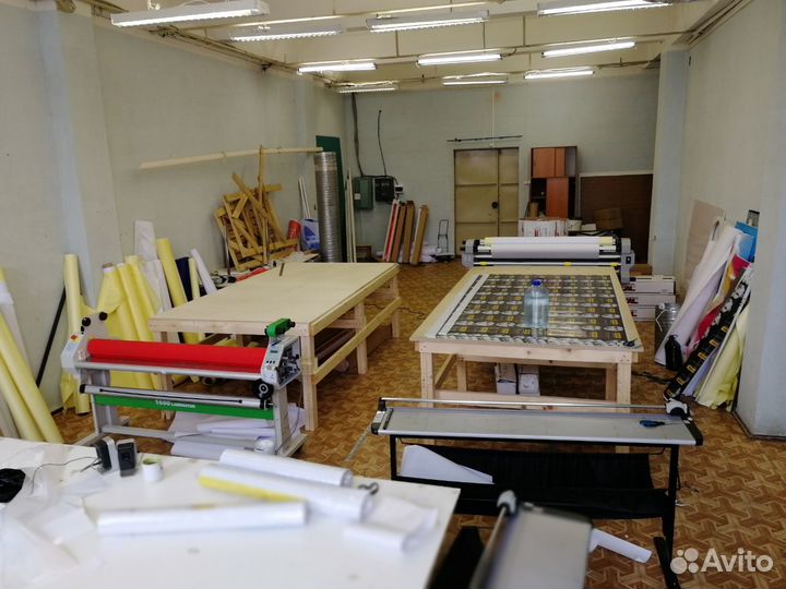 Интерьерная широкоформатная печать