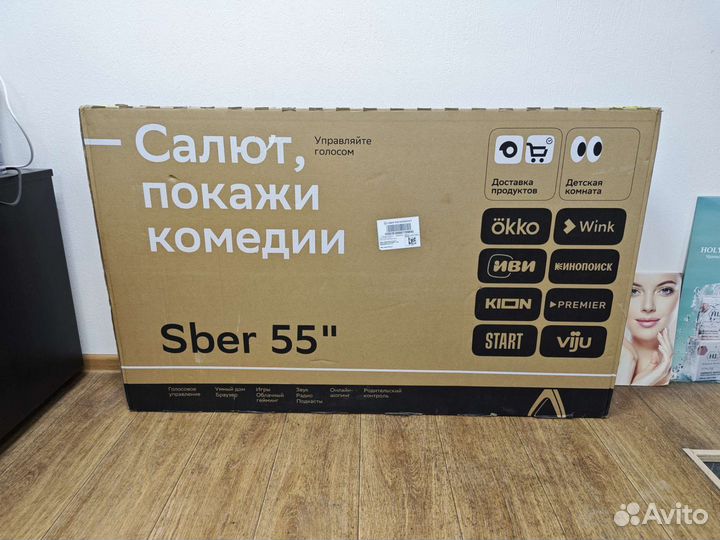 Новый Smart tv 55