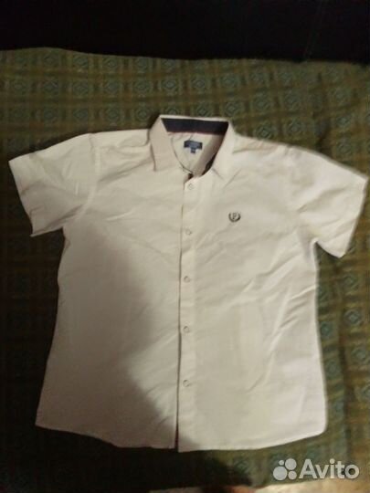 Рубашка для мальчика 164 немного бу