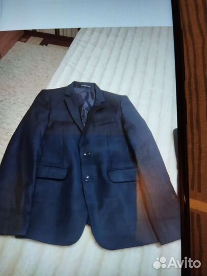 Школьный костюм для мальчика серый 140