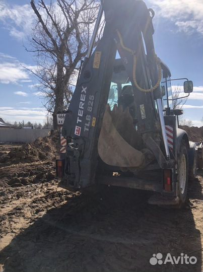 Аренда экскаватора погрузчика terex