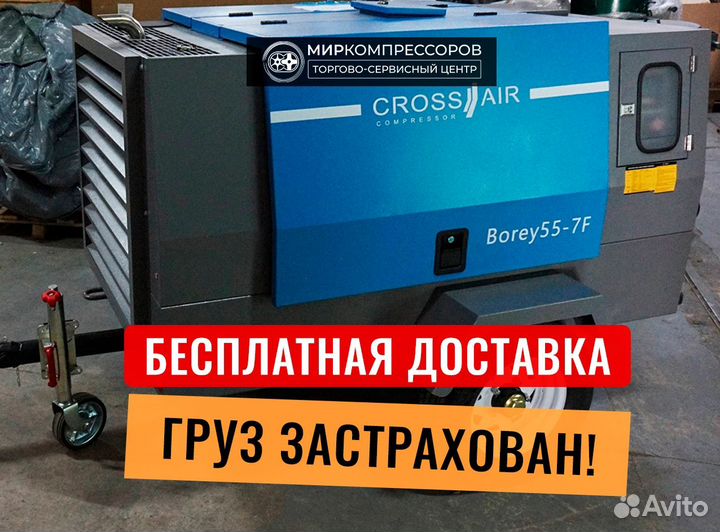 Дизельный винтовой компрессор