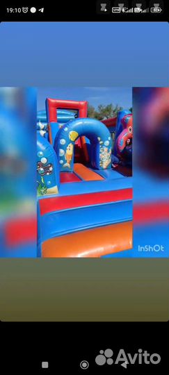 Сдаётся в аренду надувной батут