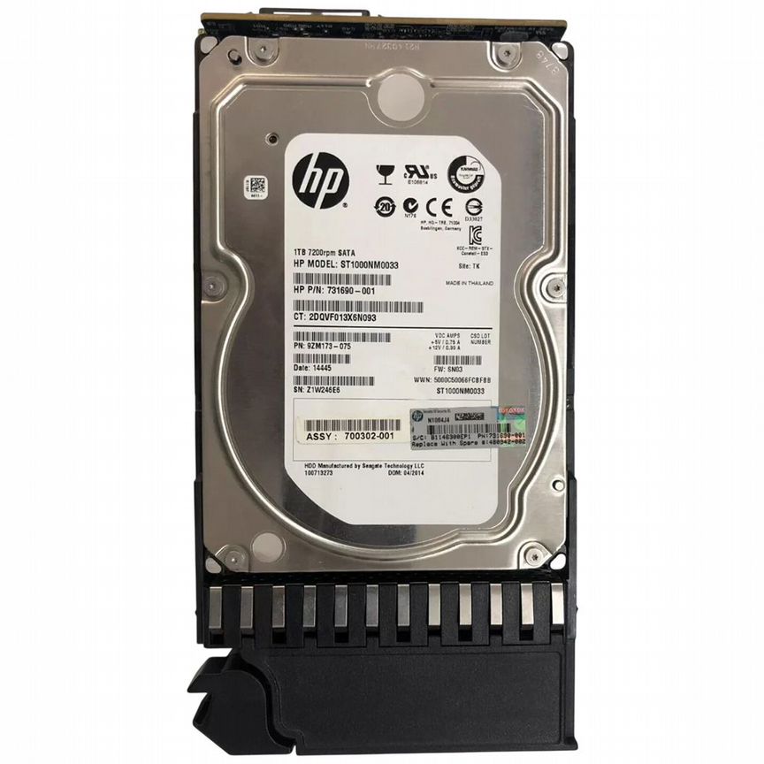 [599690-002] Жесткий Диск Hp 1tb Sata2 3,5" Hdd 599690-002