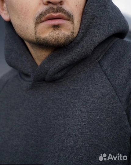 Мужской спортивный комплект на флисе/теплый