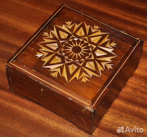Шкатулка деревянная (СССР)