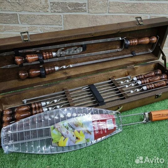 Шашлычный набор в кейсе № 12
