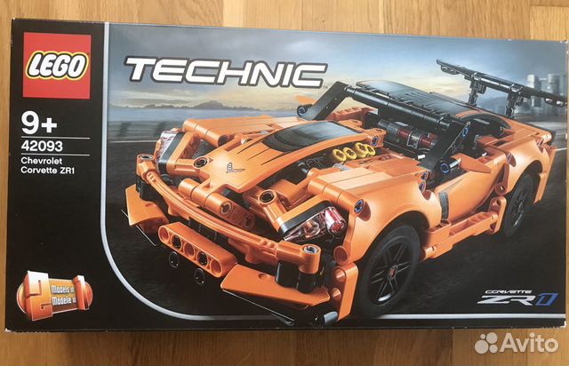Lego Technic Chevrolet Corvette ZR1 42093