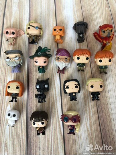 Мини фигурки из адвента Гарри Поттер Funko Pop