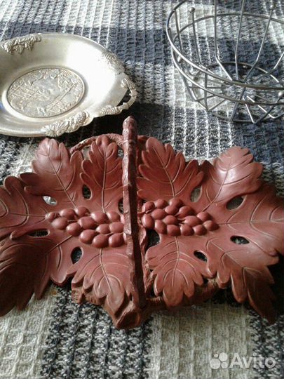 Вазы фруктовницы СССР виноград 50 60 е и кувшины