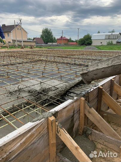 Раствор строительный и бетон, всех марок