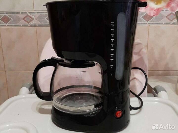 Кофеварка капельная vitek 1528