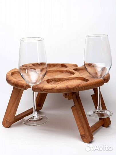 Винный столик менажница