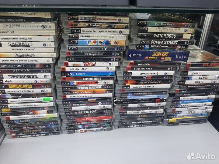 Лицензионные игры на ps3