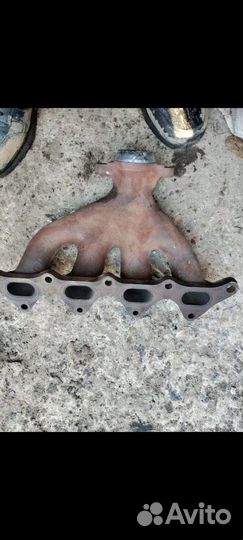 Выпускной коллектор на Mitsubishi Lancer 9