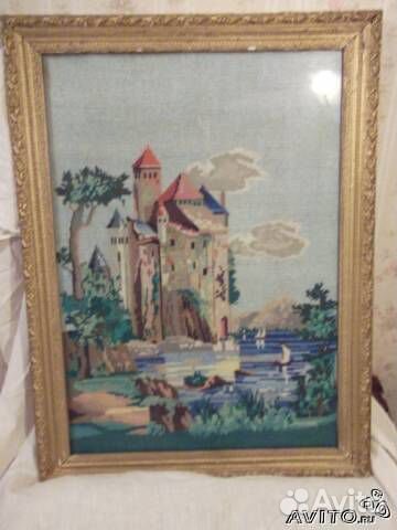 Картина вышитая крестом