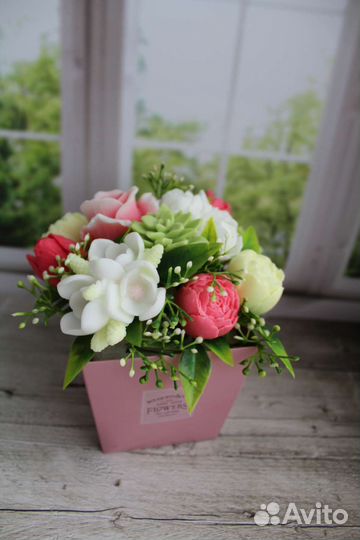 Букеты из мыла 1 сентября