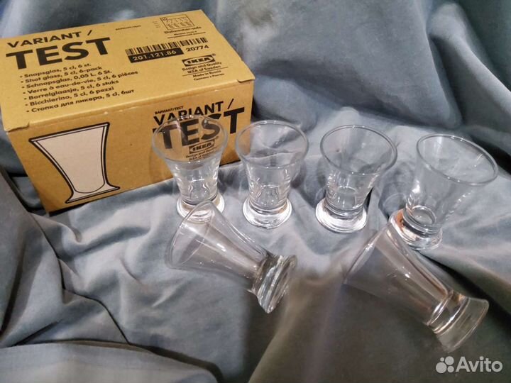 Рюмки стопки.Икея.новые в упаковке