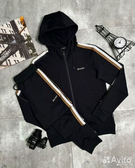 Спортивный костюм hugo boss флис