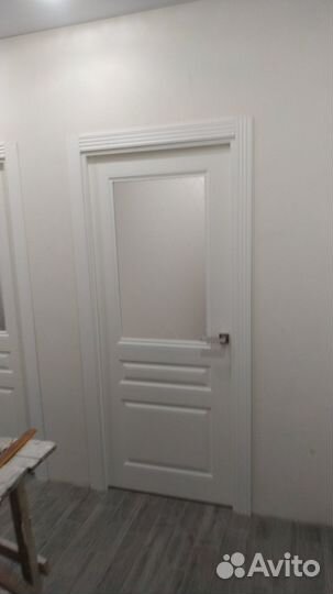 Дверь межкомнатная эмаль белая