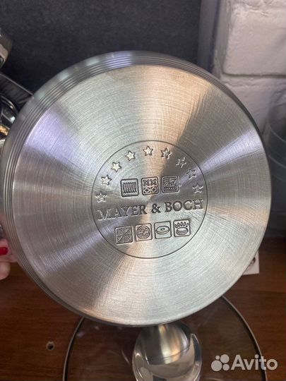 Набор кастрюль новый посуда из нержавейки баки