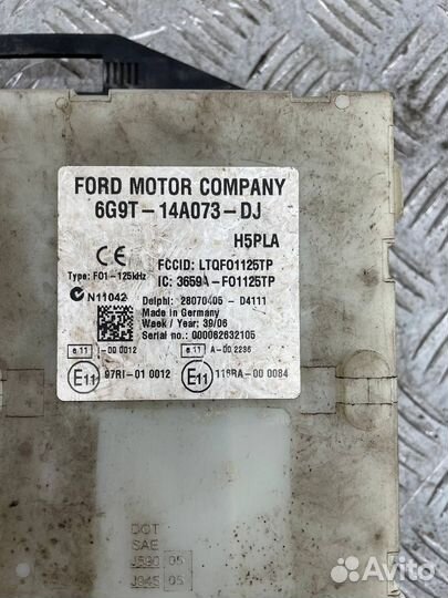 Блок комфорта Ford S-MAX 2.5T, huwa