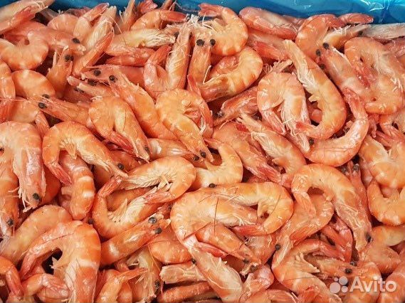 Креветки 50/70 коробкой